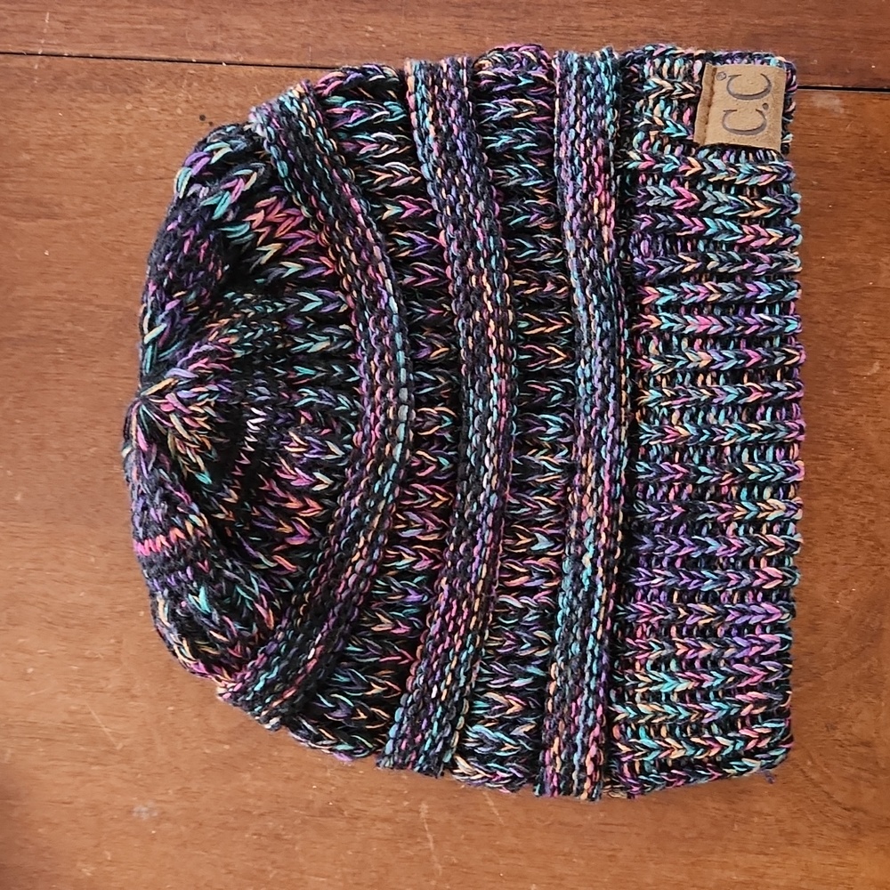 C.C Cable Knit Beanie